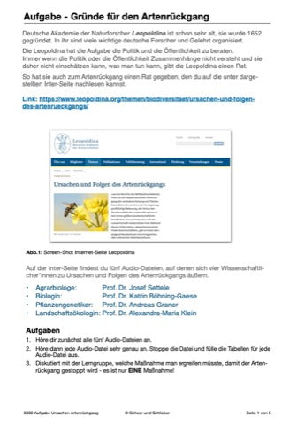Ökologie und Artenschutz Jahrgang 7 - 10 (105MB)