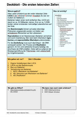 Die erste lebende Zelle (Einzellizenz)