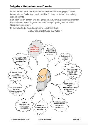 Darwins Evolutionstheorie: Jahrgang 7- 10 (236 MB)