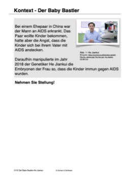 Der "Baby-Bastler" - CRISPR/Cas-Prozess am Menschen (74 MB)