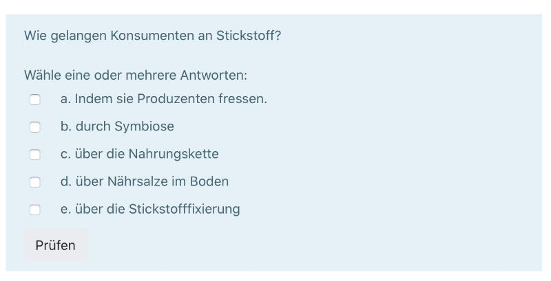 Fragen mit ökolgischem Schwerpunkt (62 Stück) (10,1 MB) (Einzellizenz)